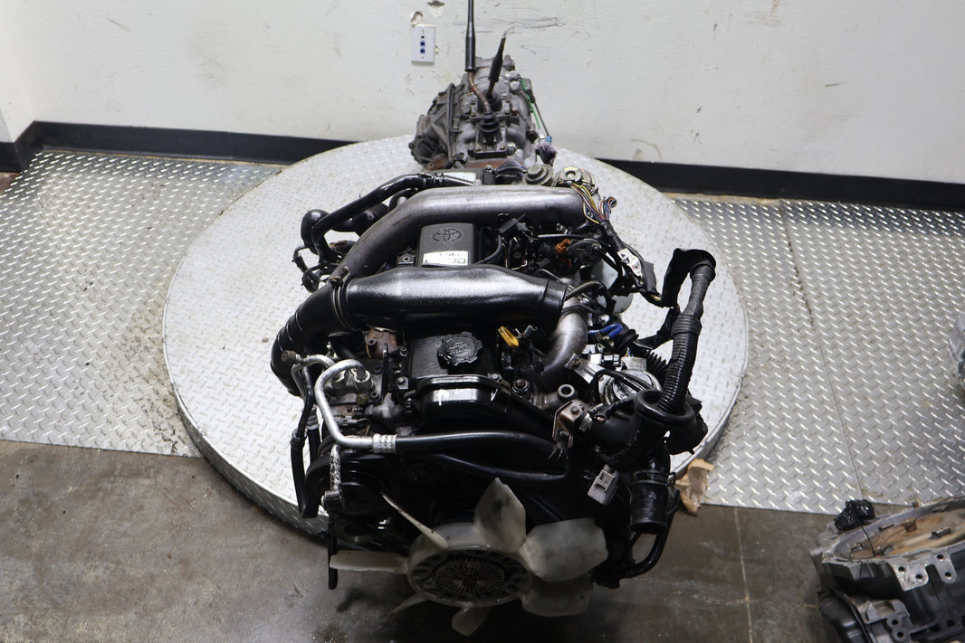 Toyota Hilux Surf Prado JDM 1KZ-TE | 3.0L Turbo Diesel Engine w/ Manual AWD Transmission