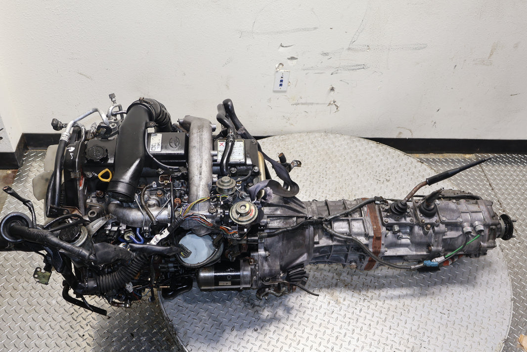 Toyota Hilux Surf Prado JDM 1KZ-TE | 3.0L Turbo Diesel Engine w/ Manual AWD Transmission