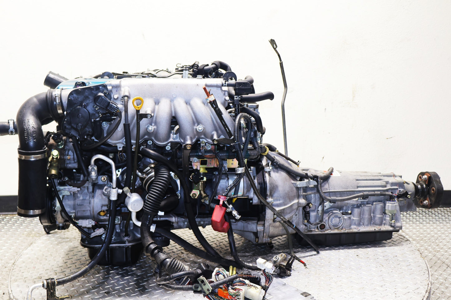 Toyota Lexus 2JZ-GTE VVTi 3.0L I6 Twin Turbo Engine JDM Aristo IS300 Motor w/ AT Harness & ECU