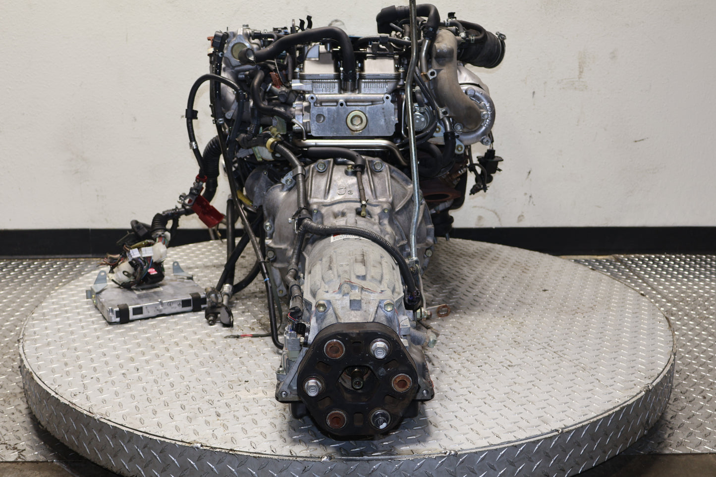 Toyota Lexus 2JZ-GTE VVTi 3.0L I6 Twin Turbo Engine JDM Aristo IS300 Motor w/ AT Harness & ECU
