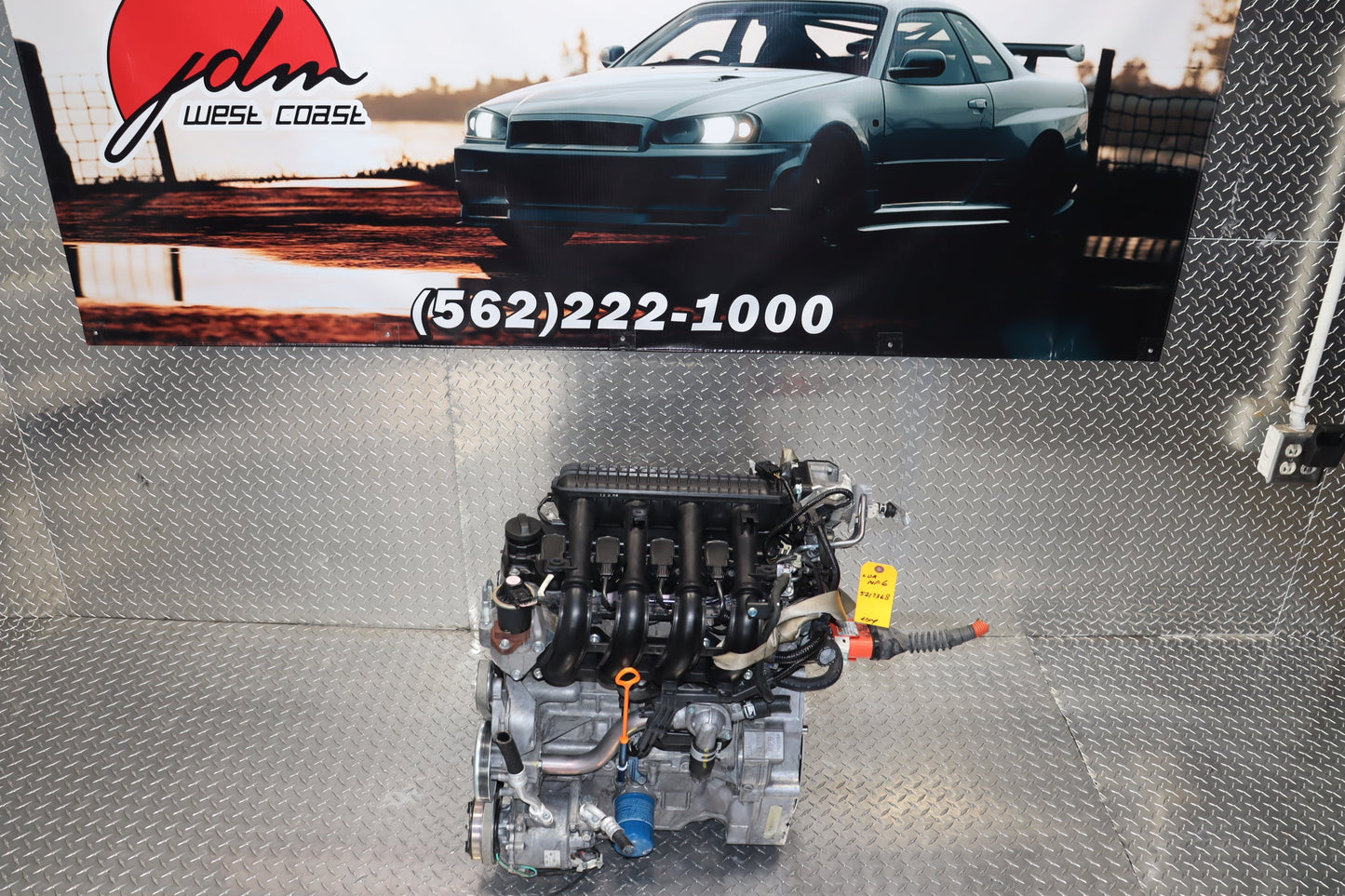 2010-2014 HONDA INSIGHT HYBRID ENGINE JDM LDA MF6 1.3L SOHC