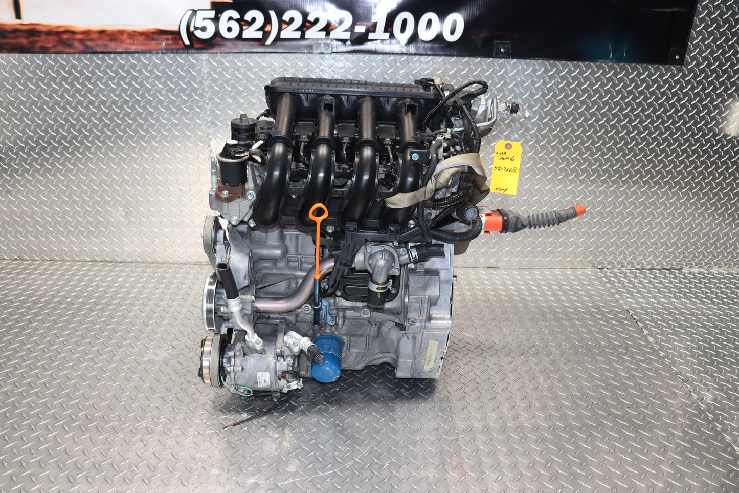 2010-2014 HONDA INSIGHT HYBRID ENGINE JDM LDA MF6 1.3L SOHC