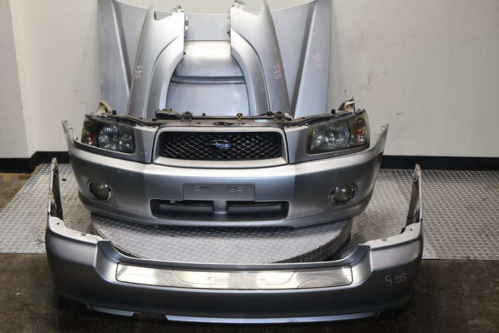 2003 2004 2005 Subaru Forester XT SG5 JDM Complete Front End Nose Cut Assembly