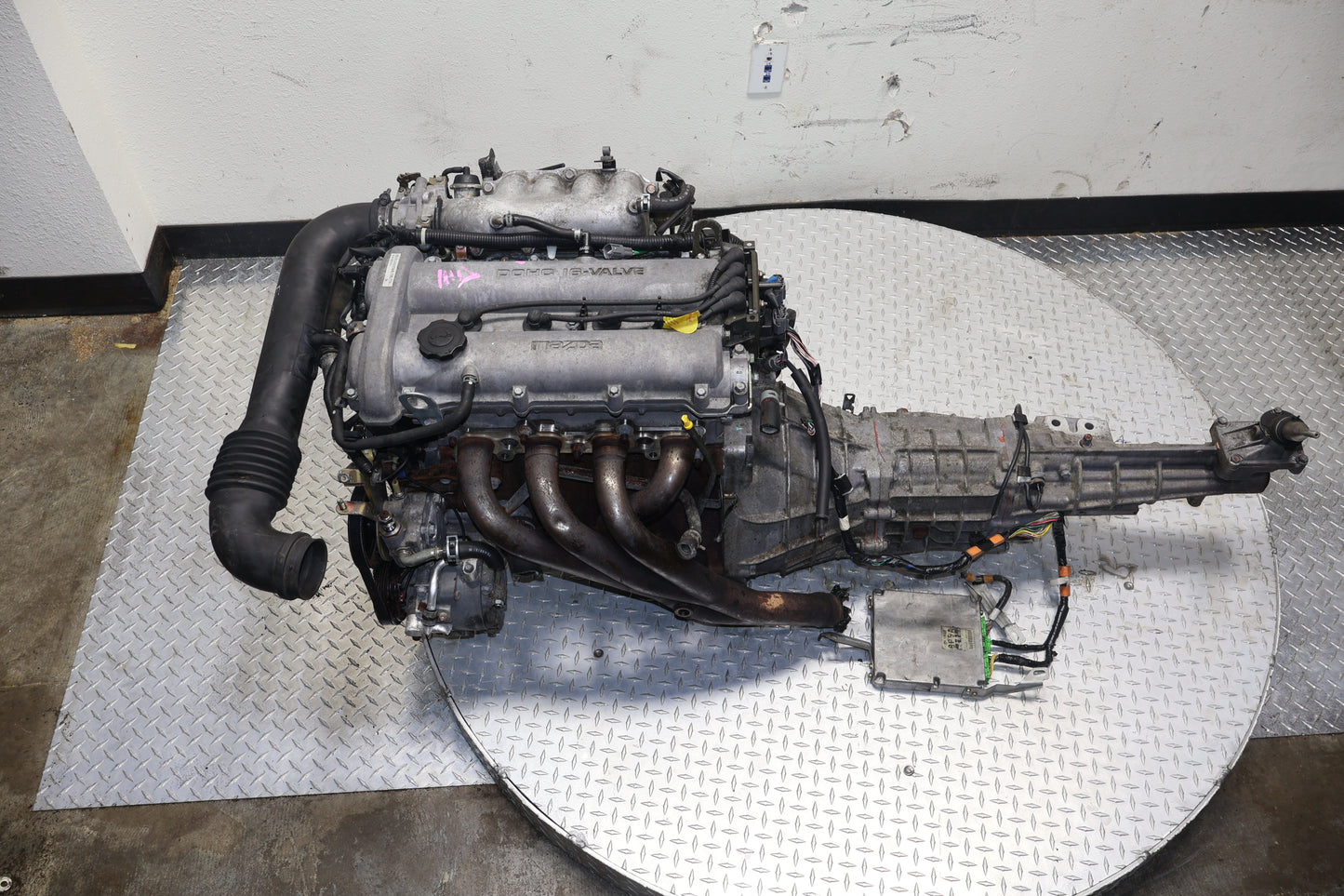 1999-2000 Mazda Miata MX5 JDM BP 1.8L Engine w/ 6 Speed Manual Transmission Wiring + ECU