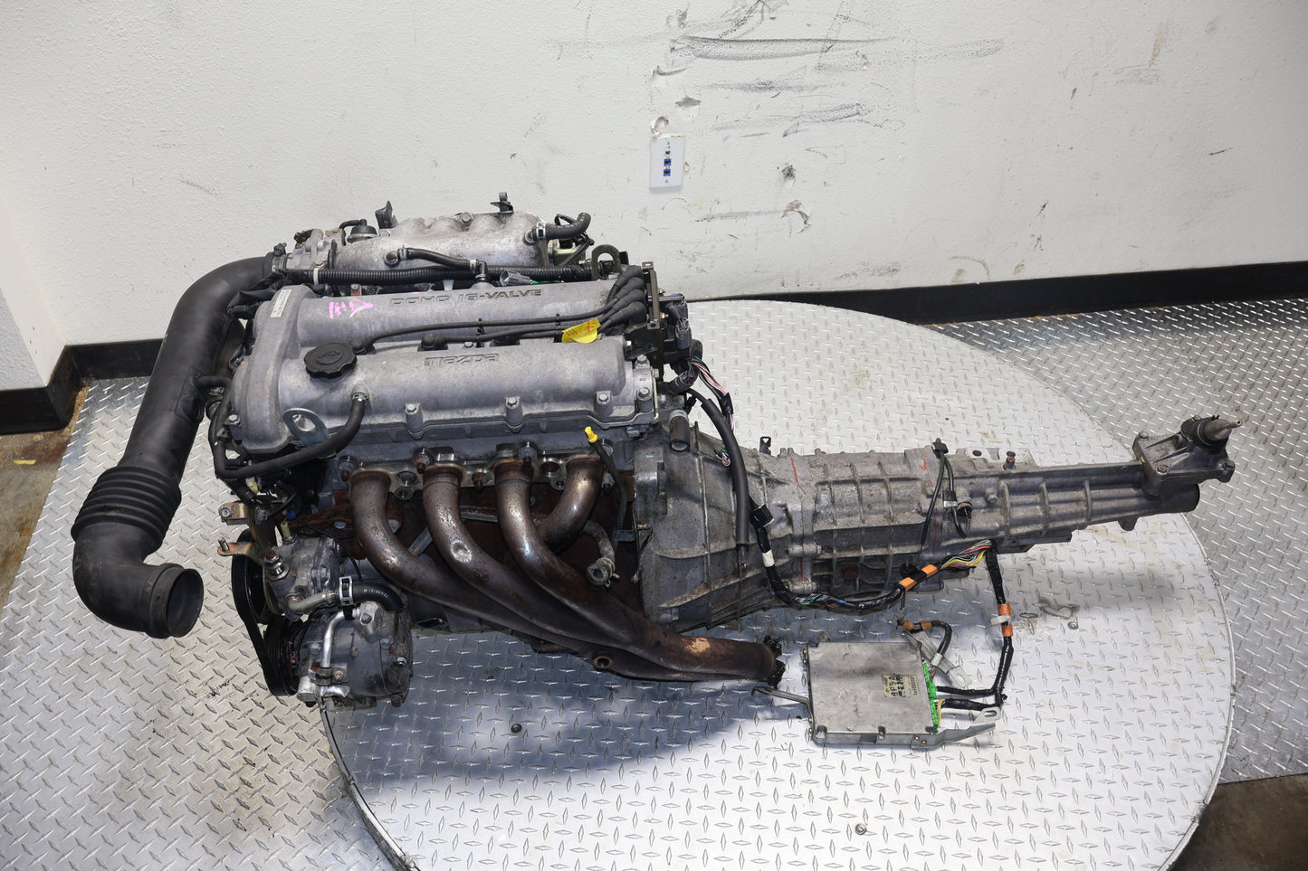 1999-2000 Mazda Miata MX5 JDM BP 1.8L Engine w/ 6 Speed Manual Transmission Wiring + ECU