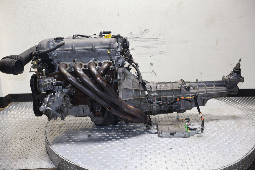 1999 2000 Mazda Miata MX5 1.8L Engine 6 Speed Manual Transmission JDM BP + Wiring & ECU