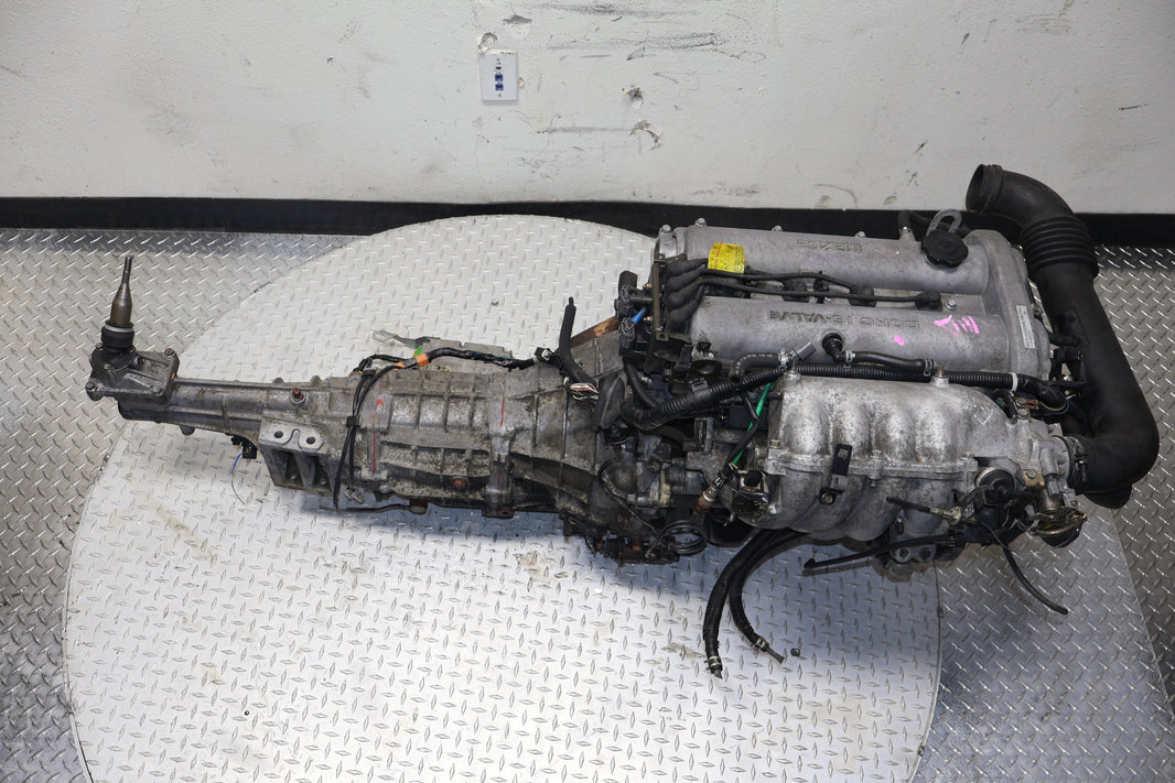 1999 2000 Mazda Miata MX5 1.8L Engine 6 Speed Manual Transmission JDM BP + Wiring & ECU