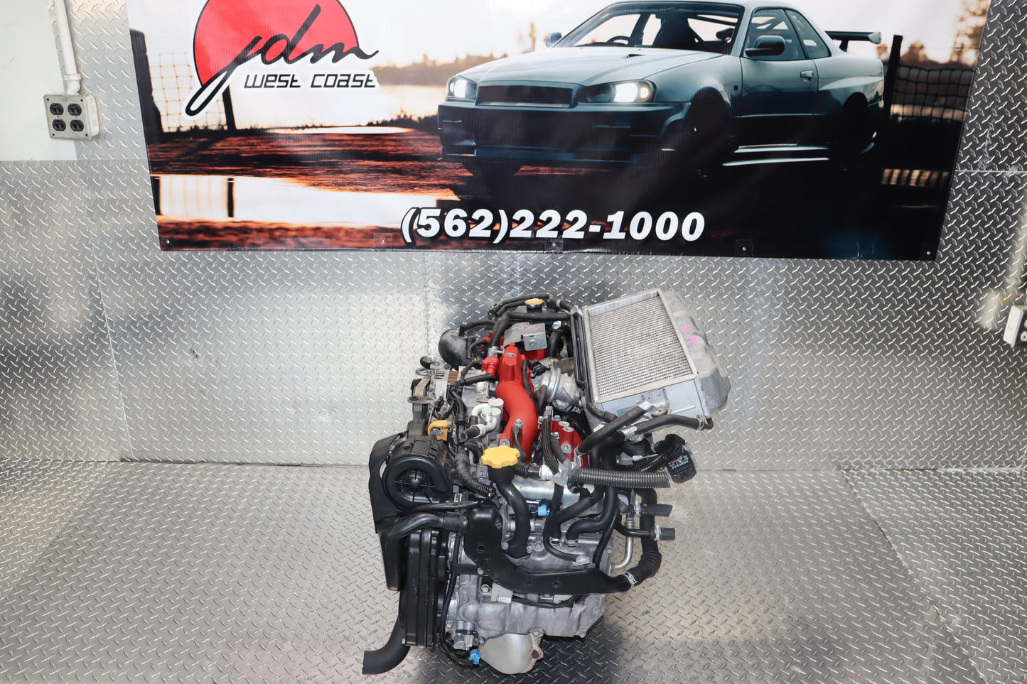 JDM EJ257 SUBARU WRX STI 2008 - 2014 MOTOR TURBO V10 AVCS BOXER ENGINE