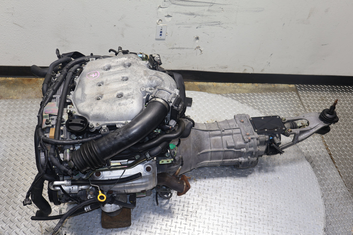 2005 2006 2007 Infiniti G35 / Nissan 350Z JDM VQ35DE 3.5L V6 DOHC Rev-Up Engine + CD009 6 Speed Manual Transmission