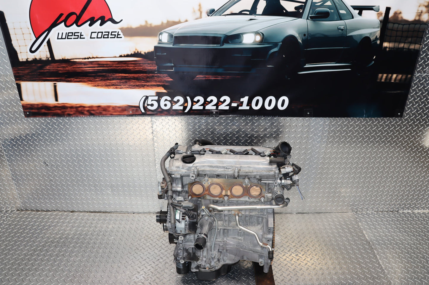 JDM 2AZ-FE 2006 2007 2008 TOYOTA RAV4 2.4L 4CYL VVTI ENGINE