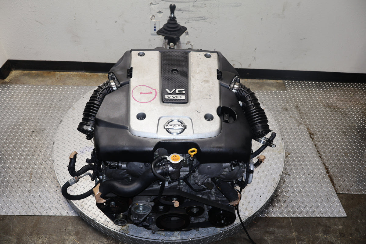 2009 - 2013 Nissan 370Z 3.7L V6 DOHC VVEL JDM VQ37VHR Engine w/ 6 Speed Manual RWD Transmission JK41