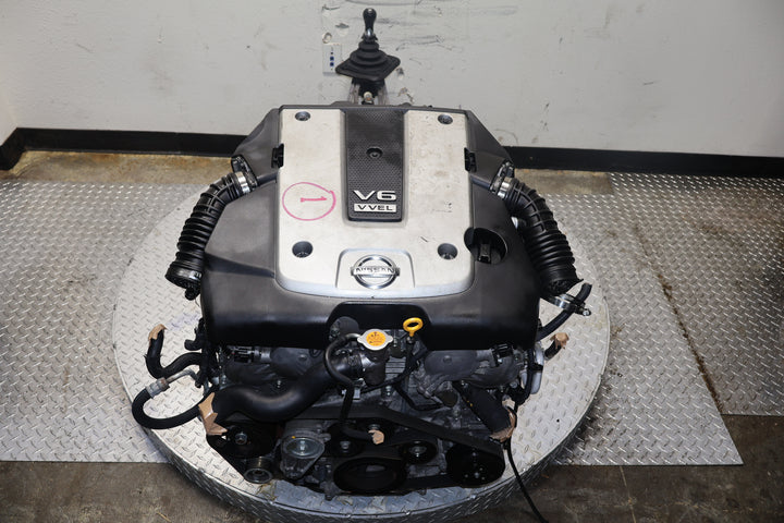 2009 - 2013 Nissan 370Z 3.7L V6 DOHC VVEL JDM VQ37VHR Engine w/ 6 Speed Manual RWD Transmission JK41