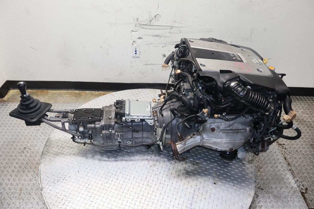 2009 - 2013 Nissan 370Z 3.7L V6 DOHC VVEL JDM VQ37VHR Engine w/ 6 Speed Manual RWD Transmission JK41