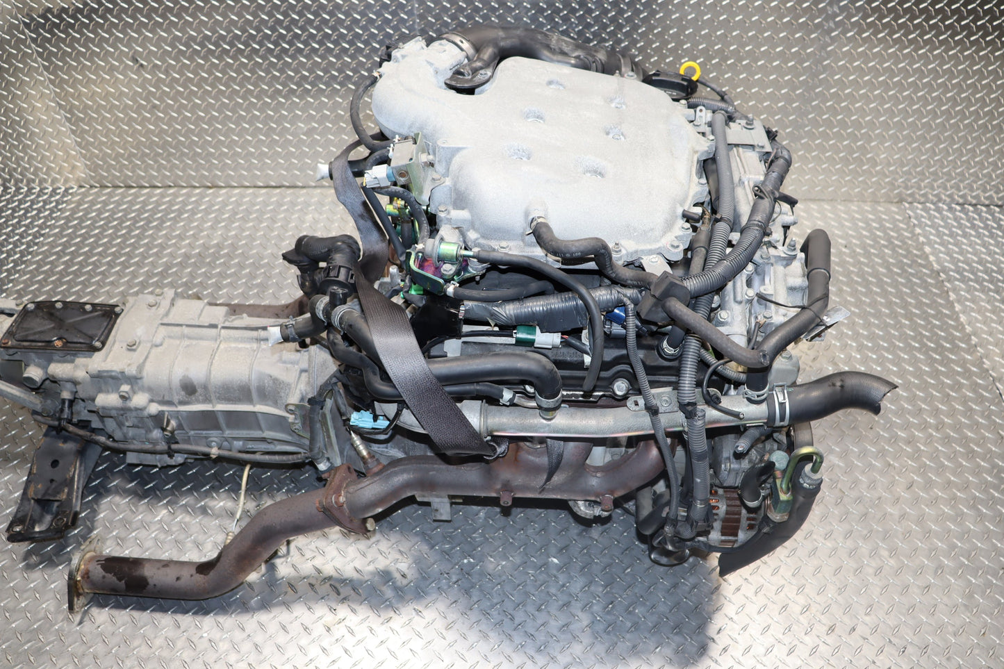 JDM VQ35DE 03-05 NISSAN 350Z ENGINE W/ 6 SPEED TRANSMISSION INFINITI G35 3.5L WIRING ECU