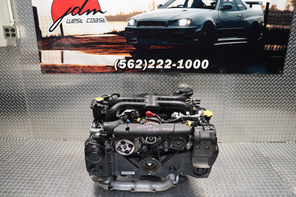 JDM EJ205 SUBARU IMPREZA WRX 2008 - 2014 TURBO 2.0L SINGLE AVCS ENGINE