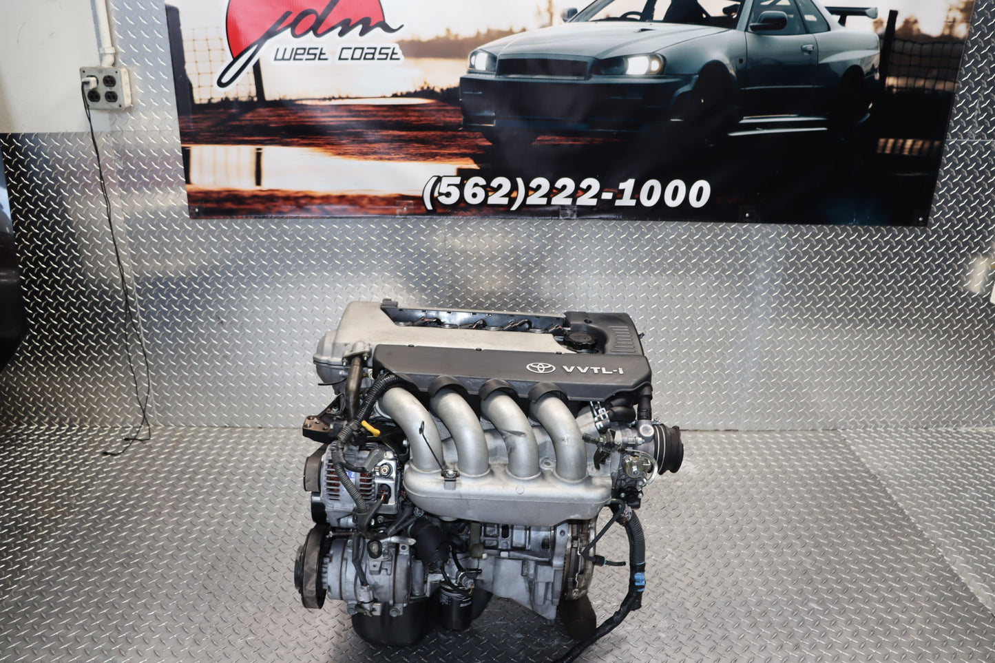 JDM 2ZZ-GE 00 - 06 TOYOTA CELICA GTS COROLLA XRS MATRIX 1.8L 4CYL ENGINE YAMAHA HEAD