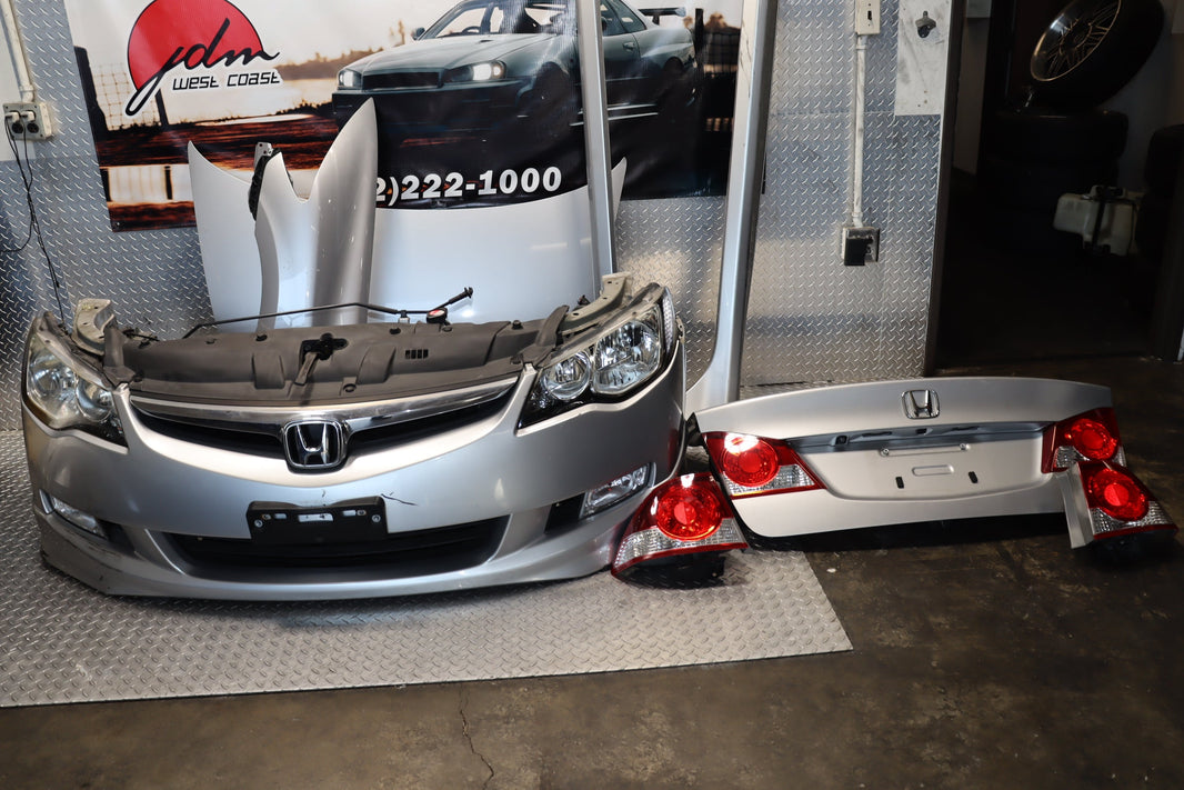 JDM HONDA CIVIC FD2 ACURA CSX FRONT NOSE CUT AND REAR END CONVERSION