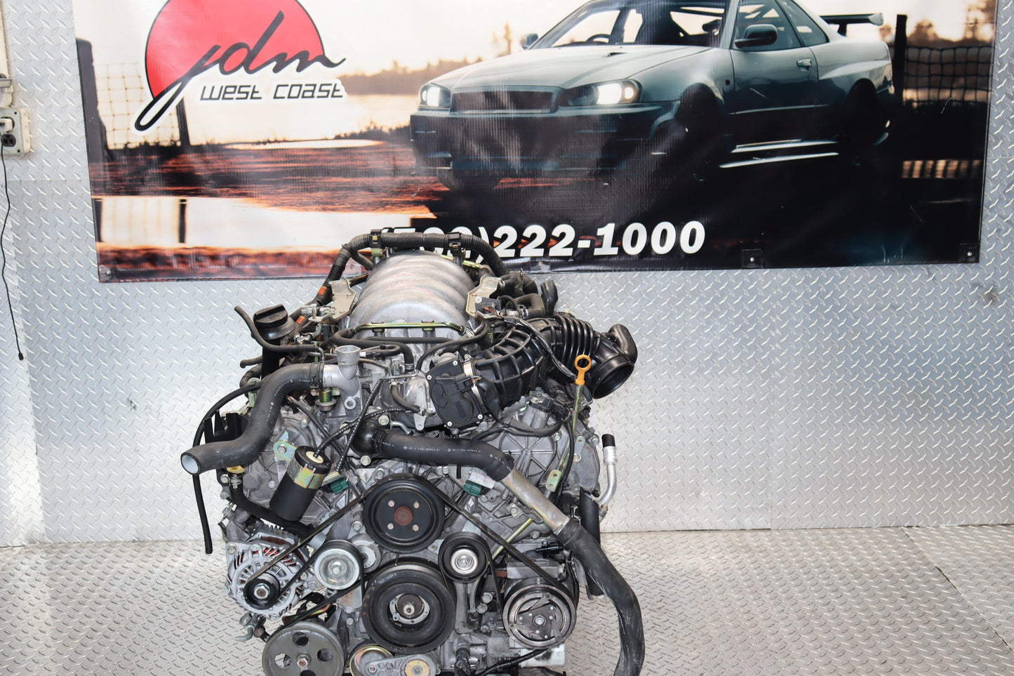 2006-2010 INFINITI M45 ENGINE JDM VK45DE 4.5L V8